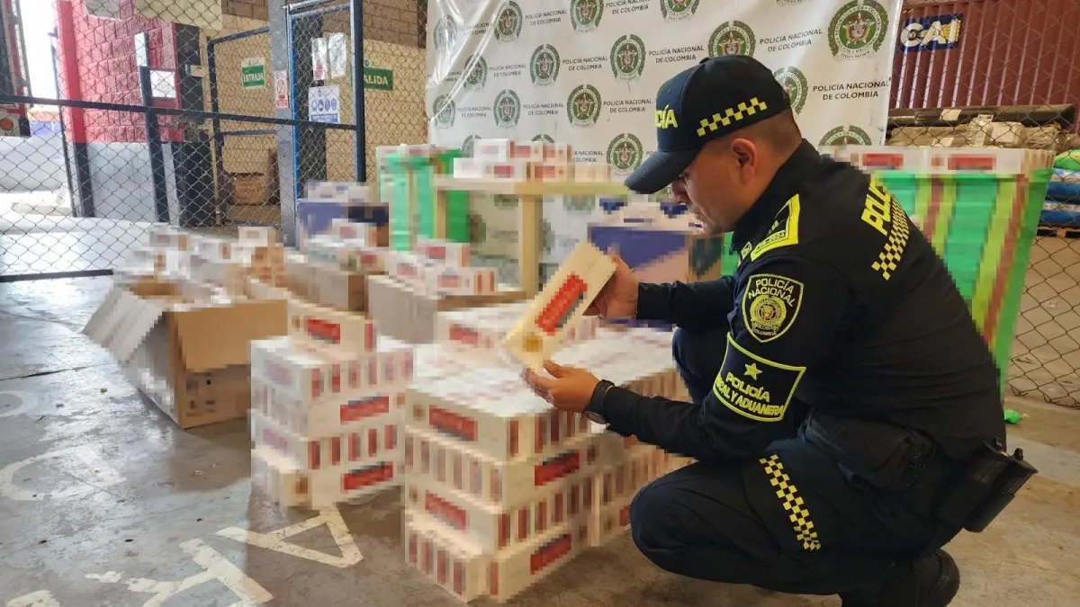 La Policía Incautó Cerca 375 Millones de Pesos en Mercancía