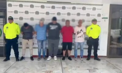 Cinco Capturados los Productía y Distribuía