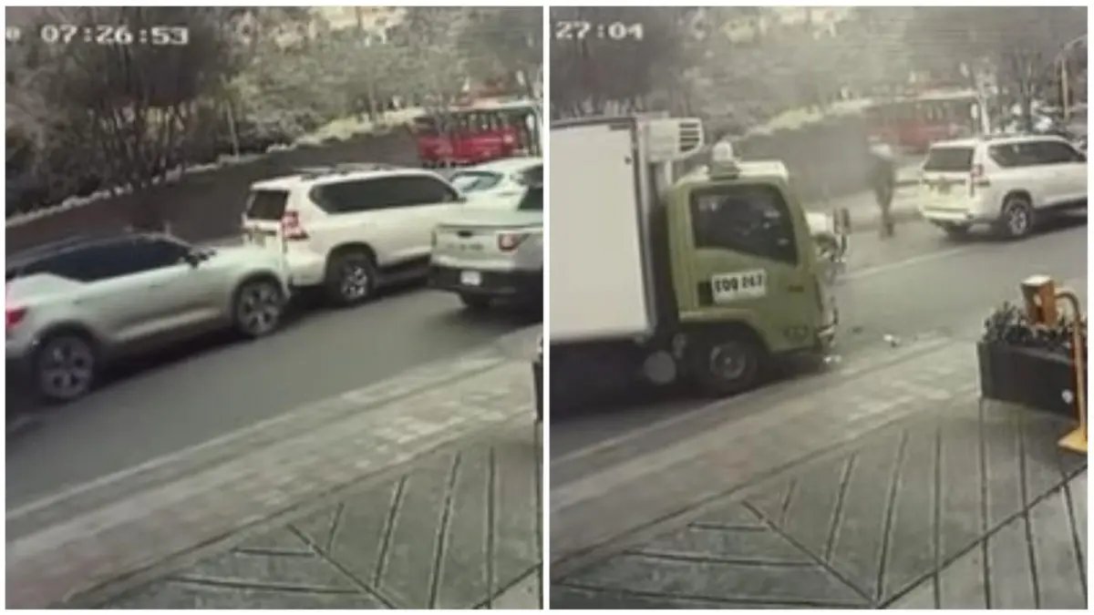 Aparece Nuevo Video del Grave Accidente de Tránsito en el Que Ruta Escolar Terminó Destruida en Bogotá