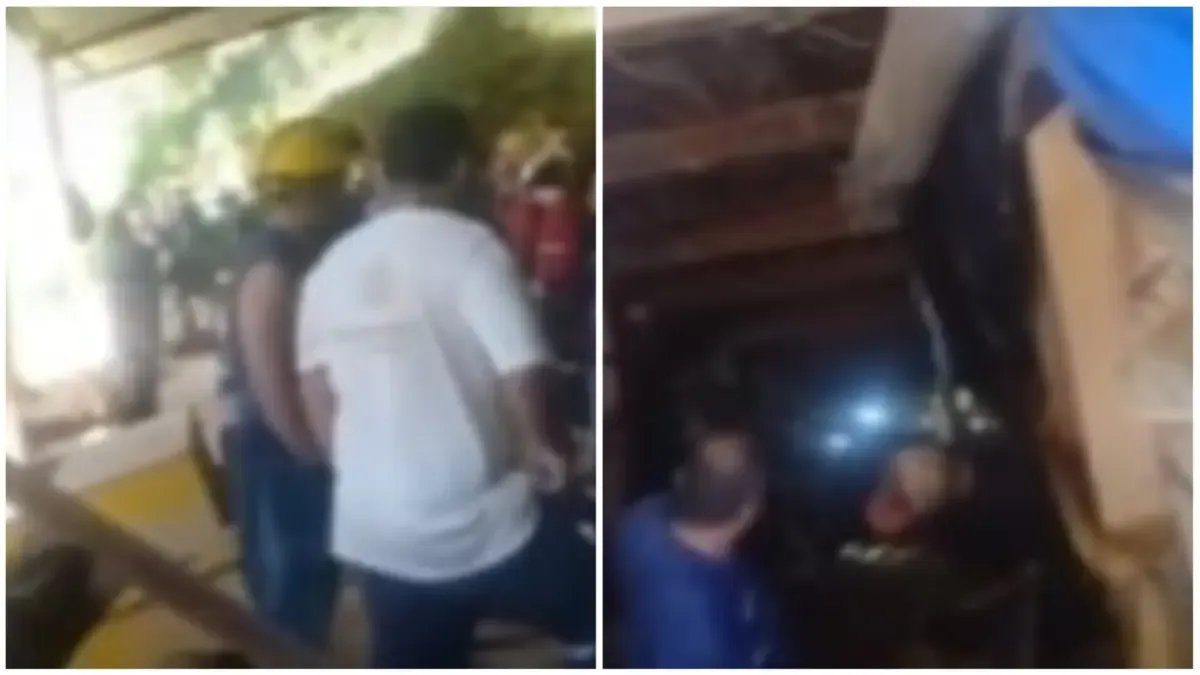 18 Mineros quedaron atrrapados en un socavón en el nordeste antioqueño