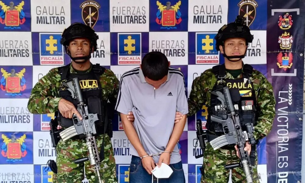 Capturado en Bogotá alias Paquito, Presunto Miembro de la Banda Los Ramírez