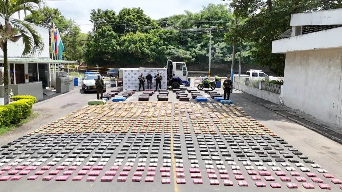 Son Ya 22 Toneladas de Incautaciones en el departamento, en lo que va de este 2025