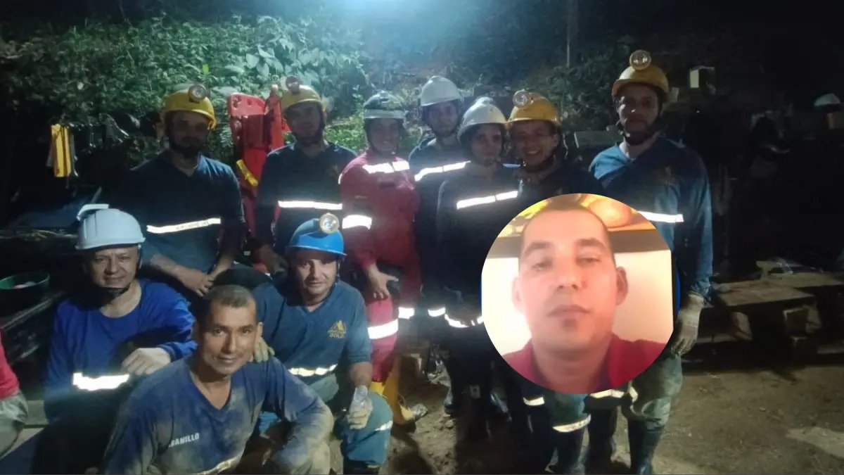 Minero que estuvo Atrapado en Antioquia Relató Cómo Sobrevivio Junto a sus 18 Compañeros Las Largas Horas de Angustia: 'Pensábamos que no saldríamos'