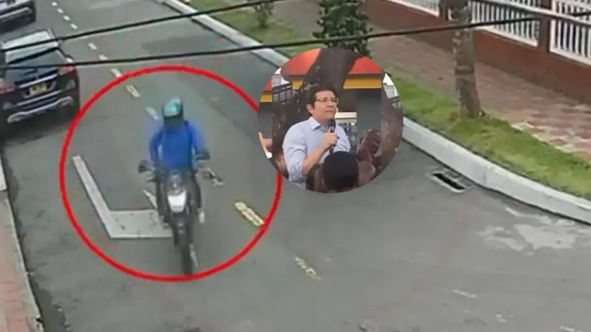 Cámara de Seguridad Grabó Cuál Habría Sido el Rol del Motociclista que se entregó por Atentado A Miguel Uribe; Eros delitos le Imputarán