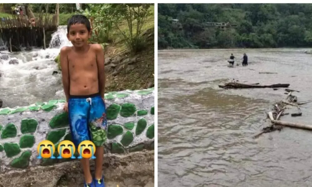 Hallan el Cuerpo de Samuel, un niño que había Caído, de Manera accidental, un Las Torrentosas Aguas del Río Cauca