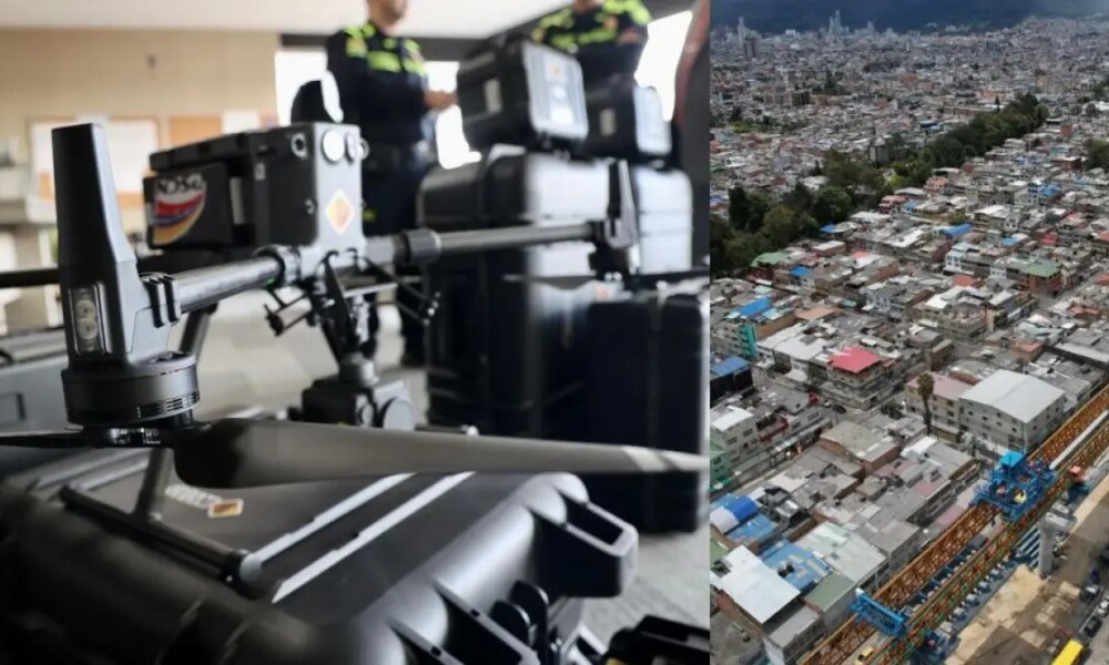 ASÍ HIJO LOS DRONES QUE TENDRÁ LA POLICÍA DE TRÁNSITO PAR CONDER CONDERA LAS VÍAS EN EL PAÍ: TECNOLOGÍA DESDE EL AIRE