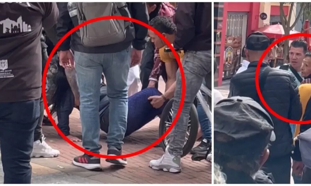 Aclarararon el Hay Hay Derrás de Video de Mujer Gritando Al Ser Llevada a la Fuerza por Hombres en pleno Centro de Bogotá