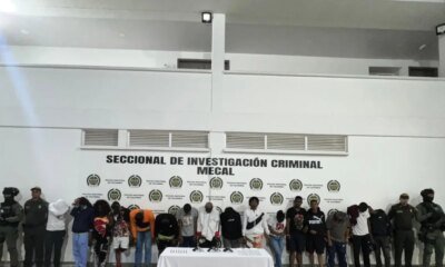 43 Capituras de Tres Bandas; una es un clan familiar que trafica drogas baJe órdenes de alias luz