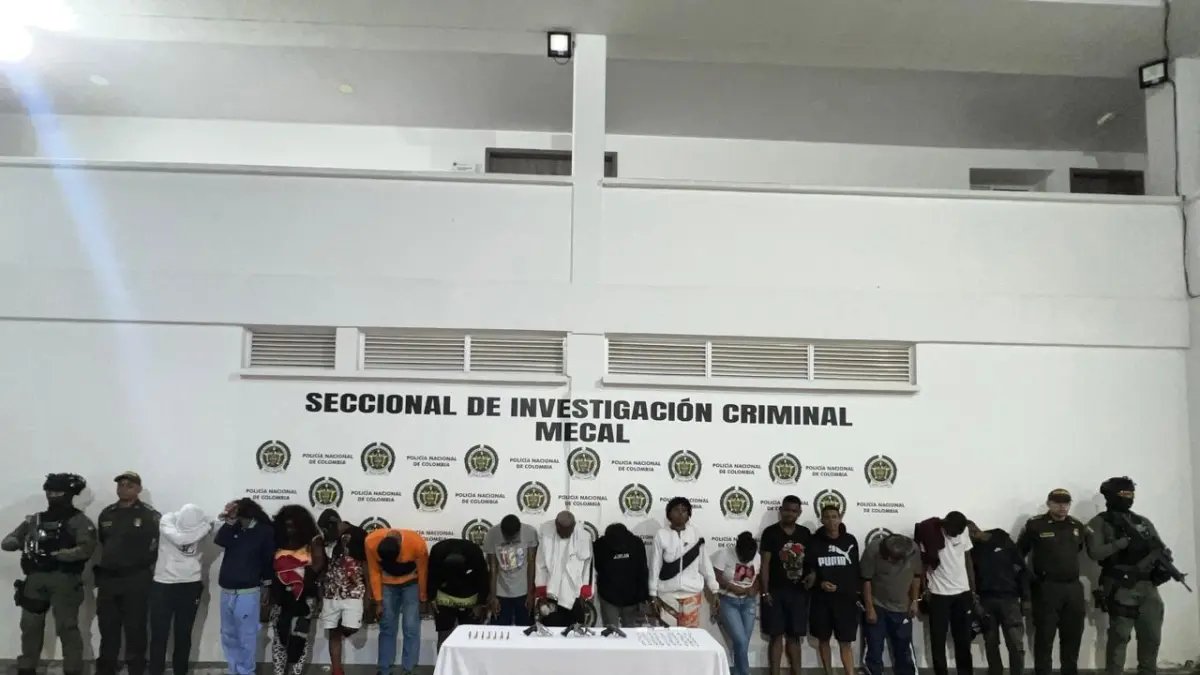 43 Capituras de Tres Bandas; una es un clan familiar que trafica drogas baJe órdenes de alias luz