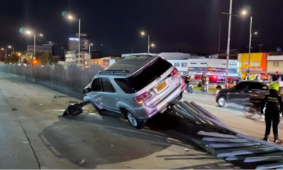 Camioneta de Alta Gama SE Chocó Contra Un Separador de Transmilenio y Causó Pánico en Bogotá: ESTO SE SABE