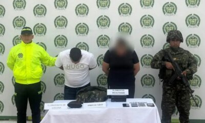 Incautan ARMA, Cocaína, Celulares y DVR EN OPERACTOS DE POLICÍA Y EJÉRCITO