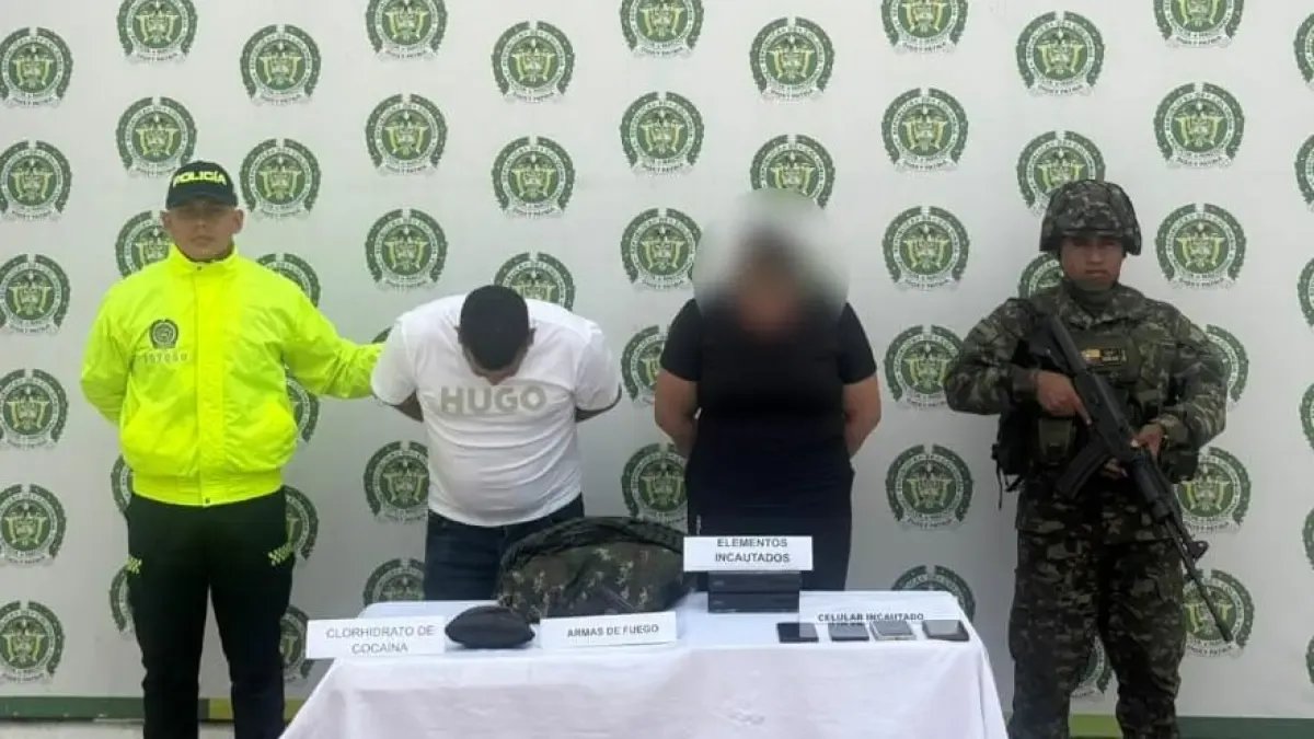Incautan ARMA, Cocaína, Celulares y DVR EN OPERACTOS DE POLICÍA Y EJÉRCITO