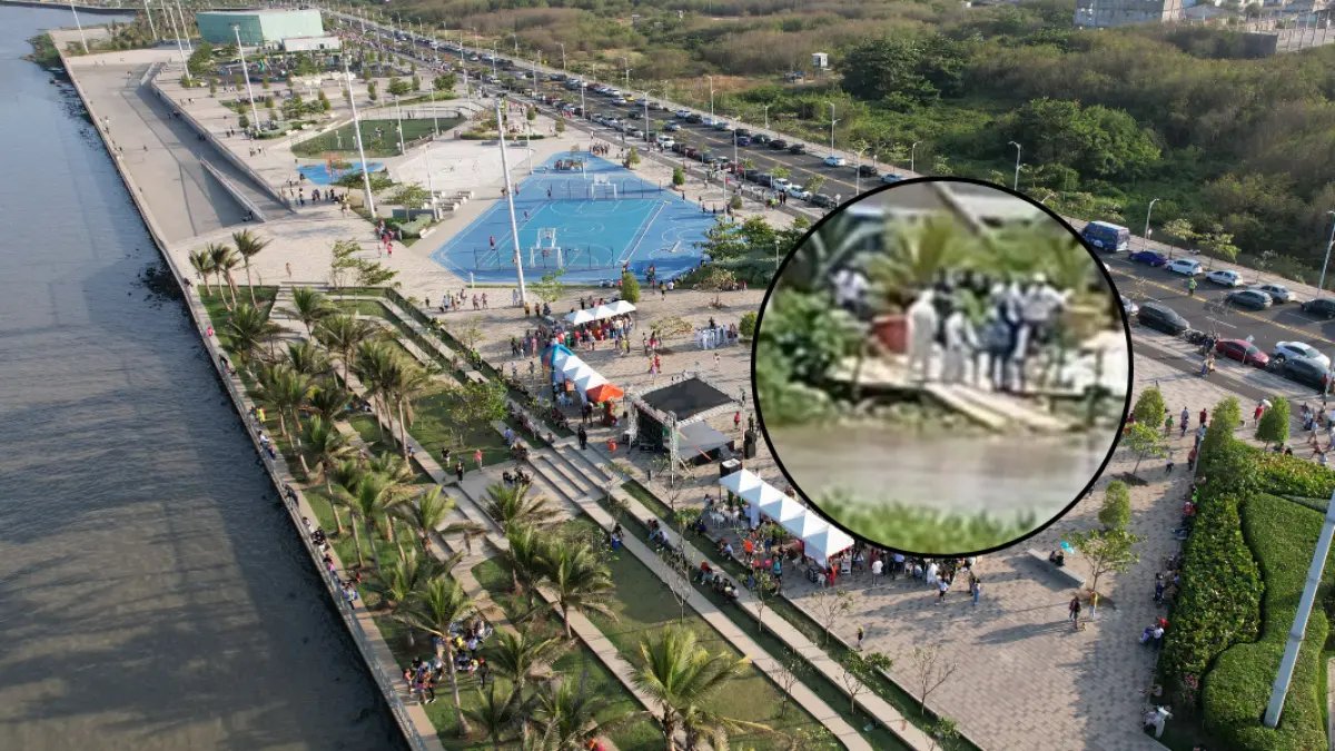 Hallan Cuerpo Sin Vida Flotando en El Río Magdalena, a la Altura del Malecón de Barranquilla