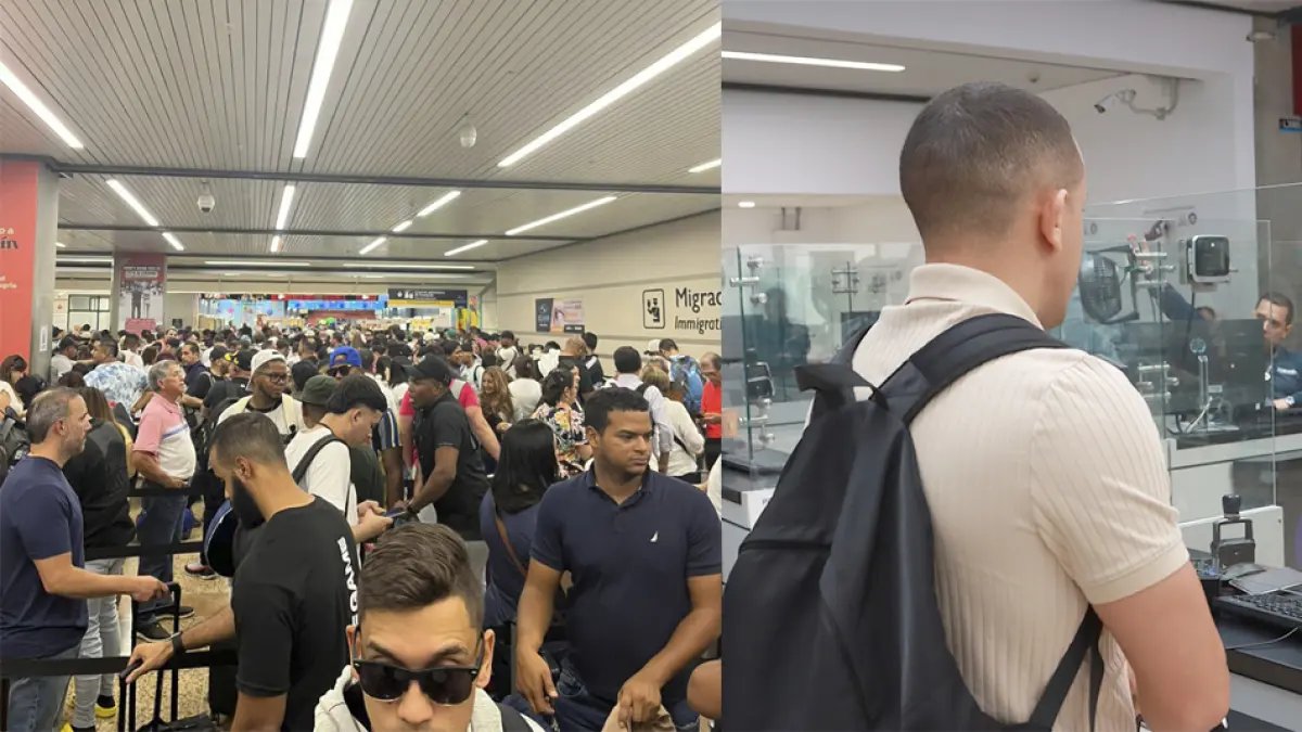 Quejas en Migracia por Filas de Hasta 6 Horas en el Aeropuerto de Rionegro