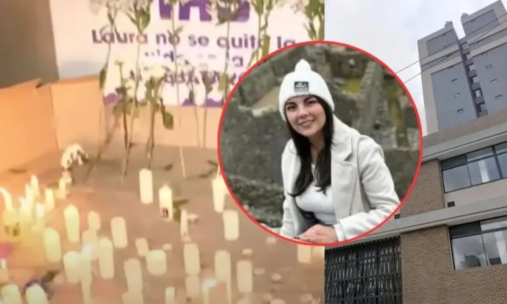 Así Fue La Emotiva Velatón en Memoria de la Periodista Laura Camila Blanco Que Reunió A Decenas de Personas Que Camaron por Justicia