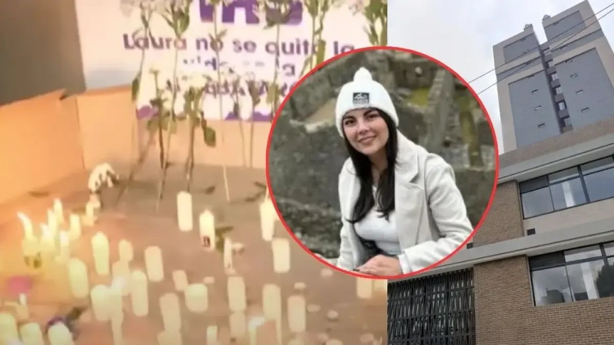 Así Fue La Emotiva Velatón en Memoria de la Periodista Laura Camila Blanco Que Reunió A Decenas de Personas Que Camaron por Justicia