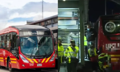 hombre apúñaló a otoR en un bus del sistema por una disco; El Asesino Sigue Libre