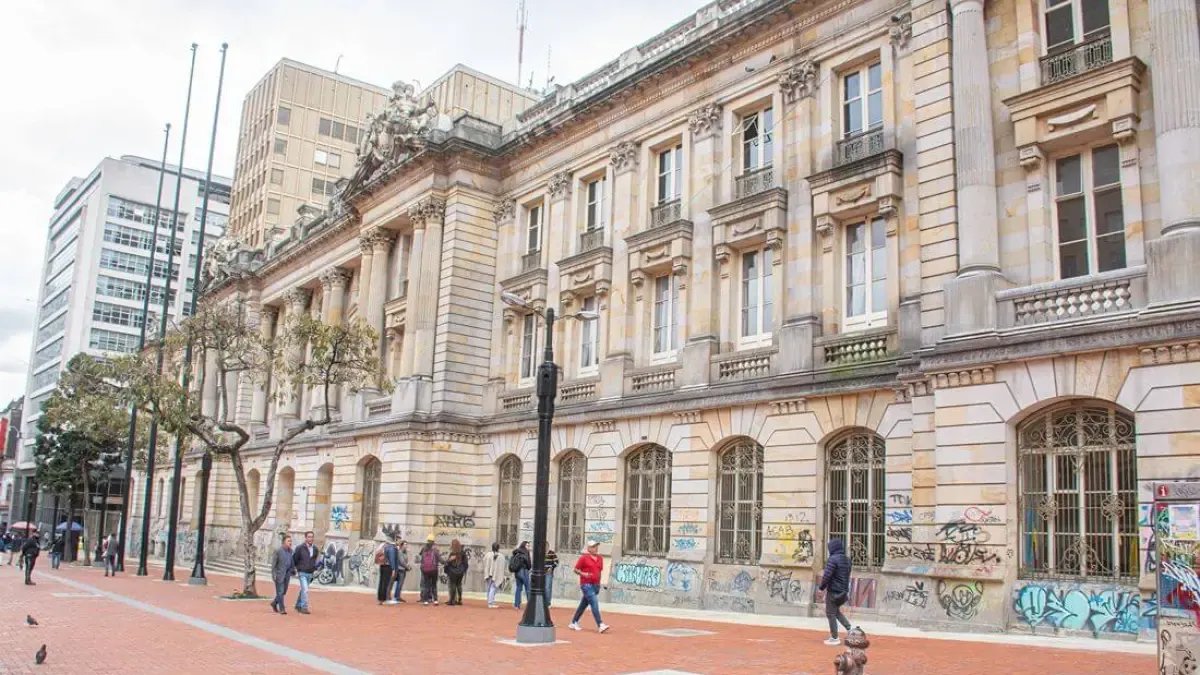 Patrimonio Inició la recuperación de la Fachada del Palacio San Francisco en Bogotá