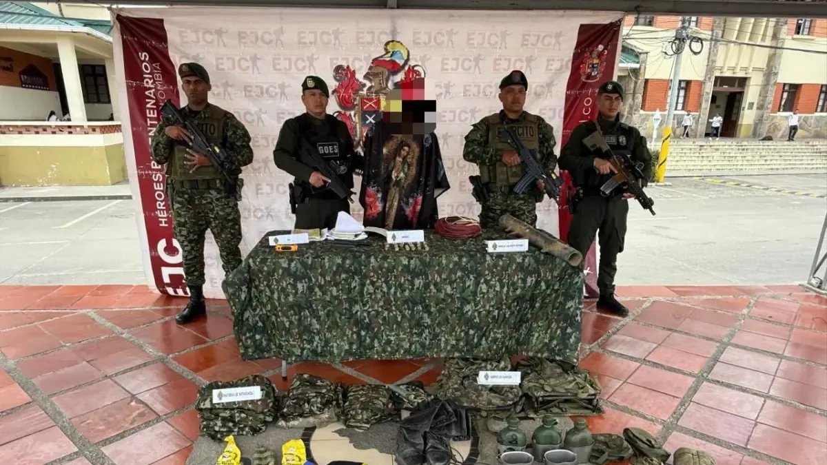 El Ejército Capturó en Nariño A Un Cabecilla de Grupo Armado Organizado Conun Morero en Su Poder; Tenía en su contra dos órdenes de captura