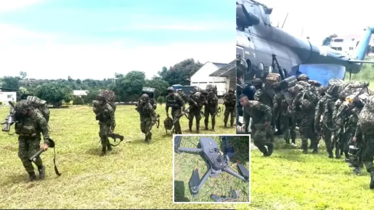 Militares Heridos por Ataque Con Drones en el Sur de Bolívar Fueron Trasladados en Helicópero A Bucaramanga: ESTO SE SABE