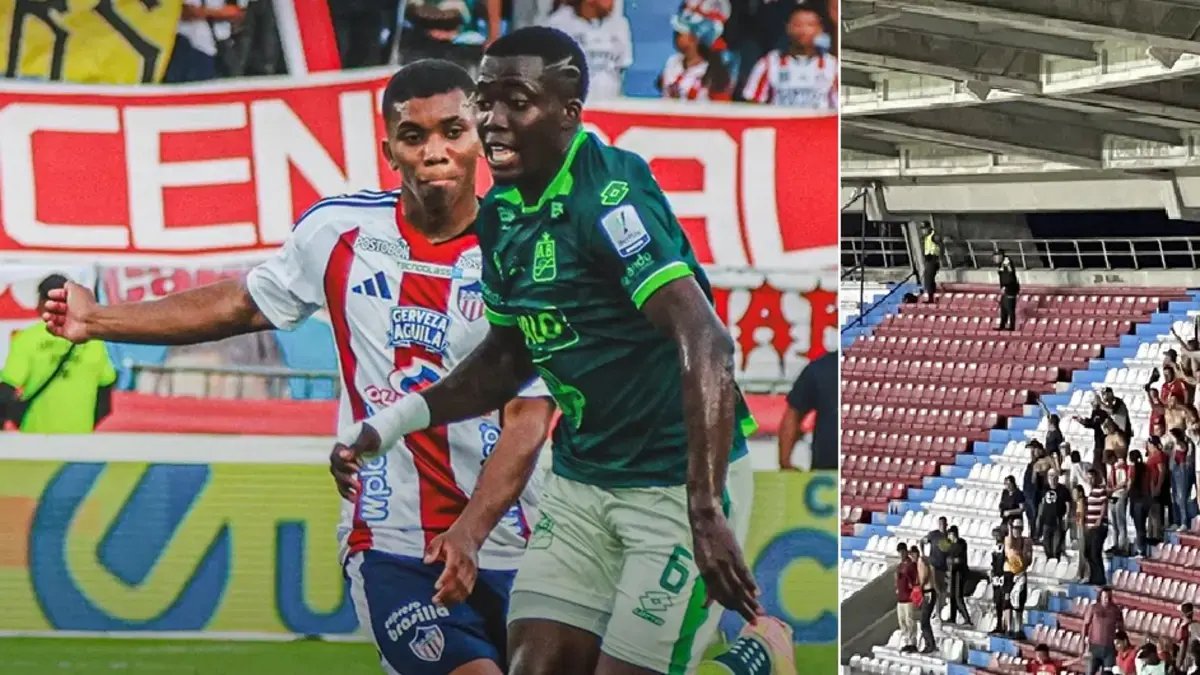 Diez Heridos Dejó El Partido Entre Junior Y Bucaramanga en El Estadio Metropolitano