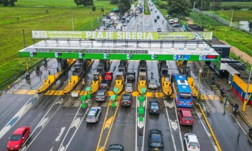 Obras de Transmilenio en Soacha Generan Alto Tráfico en la Autopista Sur Durante la Ope