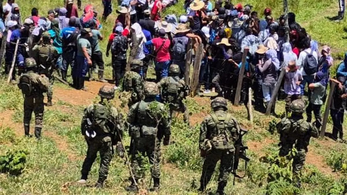 Asonadas Contra El Ejército en Jamundí