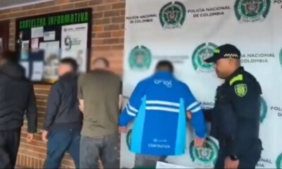 Cayeron seis ladrones Disfrazados de contratistas en pleno salqueo de una vivienda en sa