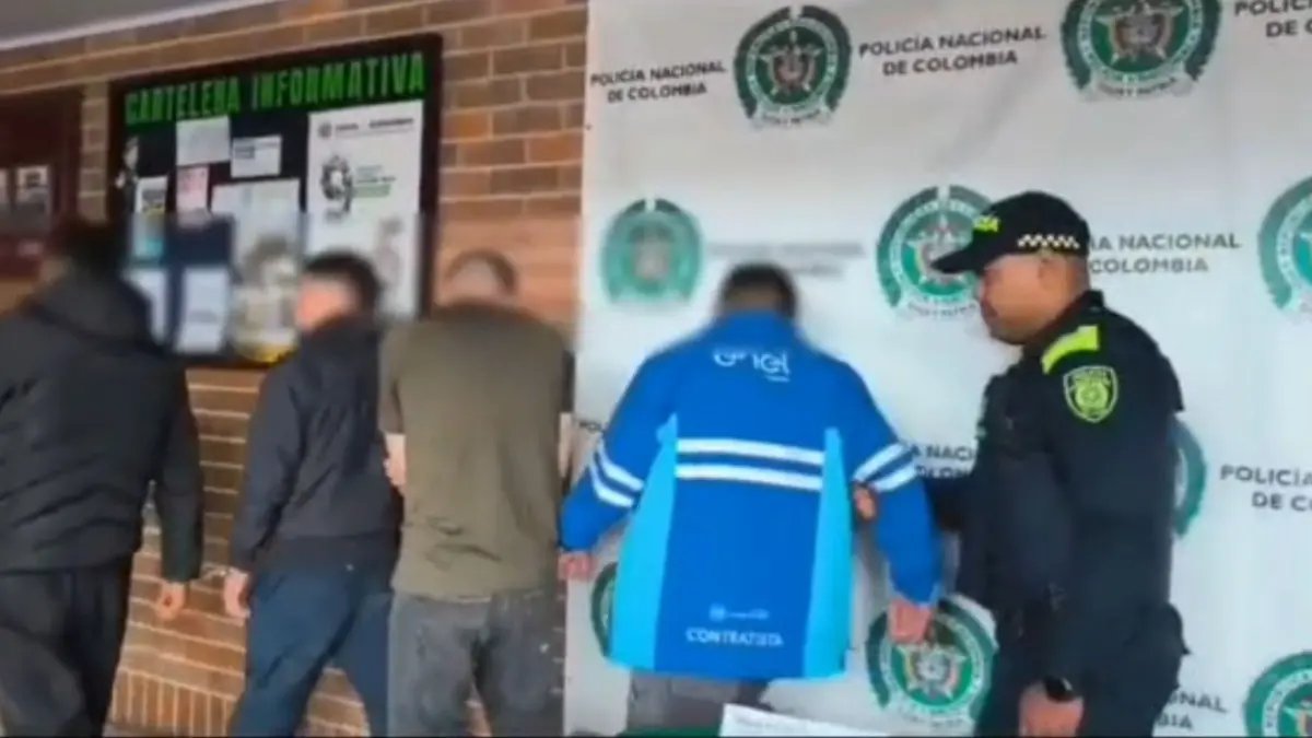 Cayeron seis ladrones Disfrazados de contratistas en pleno salqueo de una vivienda en sa