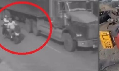 Video Captó el Momento exacto del accidente