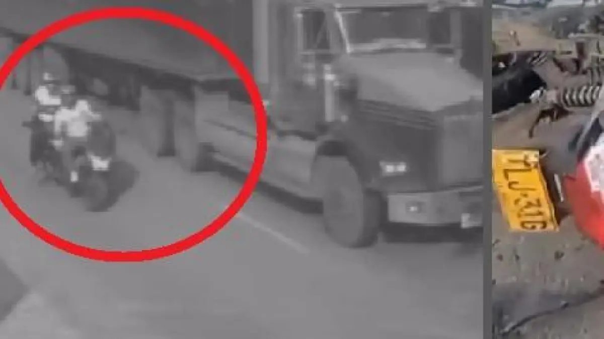 Video Captó el Momento exacto del accidente