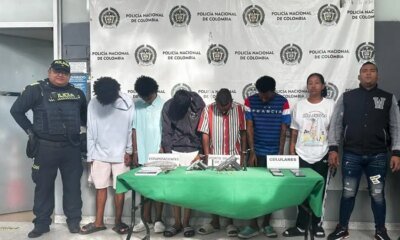 Siete Capturados en Allanamiento por MicroTráfico, Porte Ilegal de ARMAS y Concierto para Delinquir