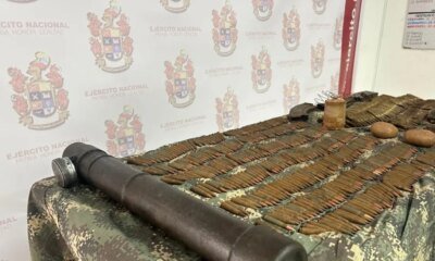 Hallan Peligroso Depósito Con Armas y Explosivos del Grupo Comuneros del Sur