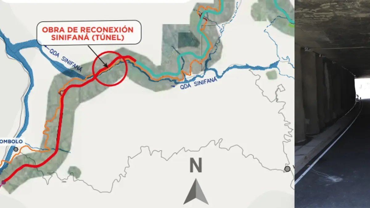 Bitunel de Sinifaná y Las Obras Pendientes que hay en la Vía 4g Pacífo 1