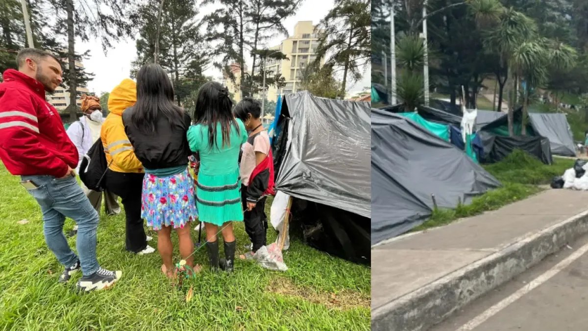 Menores Emberá Fueron Encontrados en Estado de Alicoramiento y Sen Acompañón Adulto Durante una Fiesta en El Parque Nacional, en Bogotá