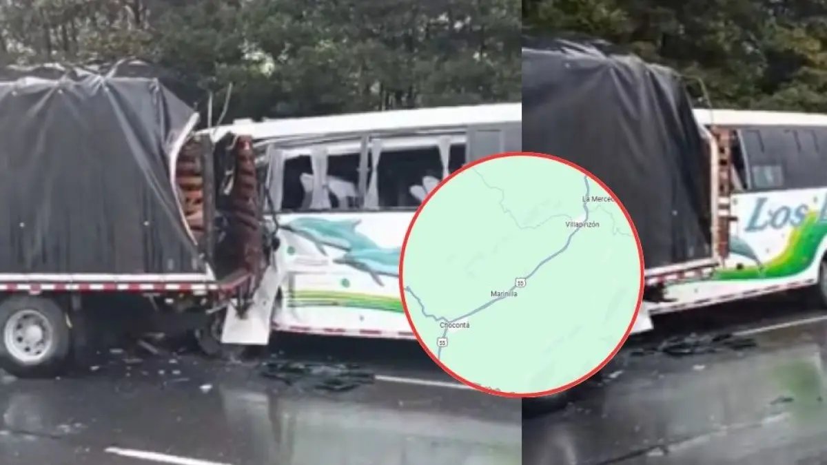 Accidente fatal en la vía bogotá