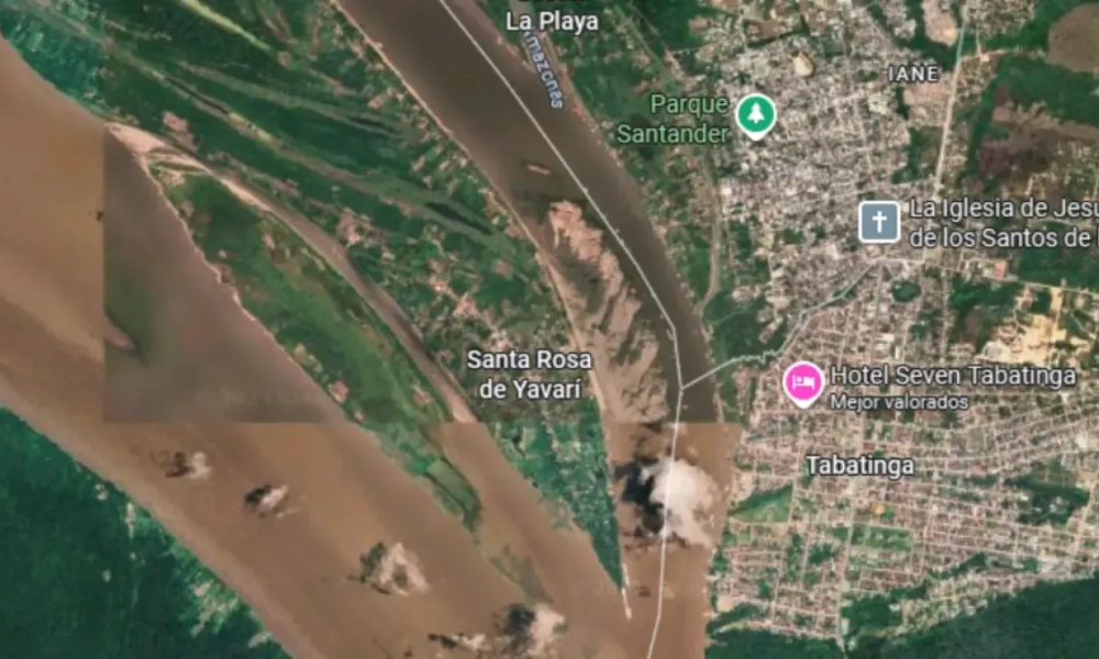 ¿Dónde queda santa rosa, la isla limítrofe con leticia que provoca tensión con perú?