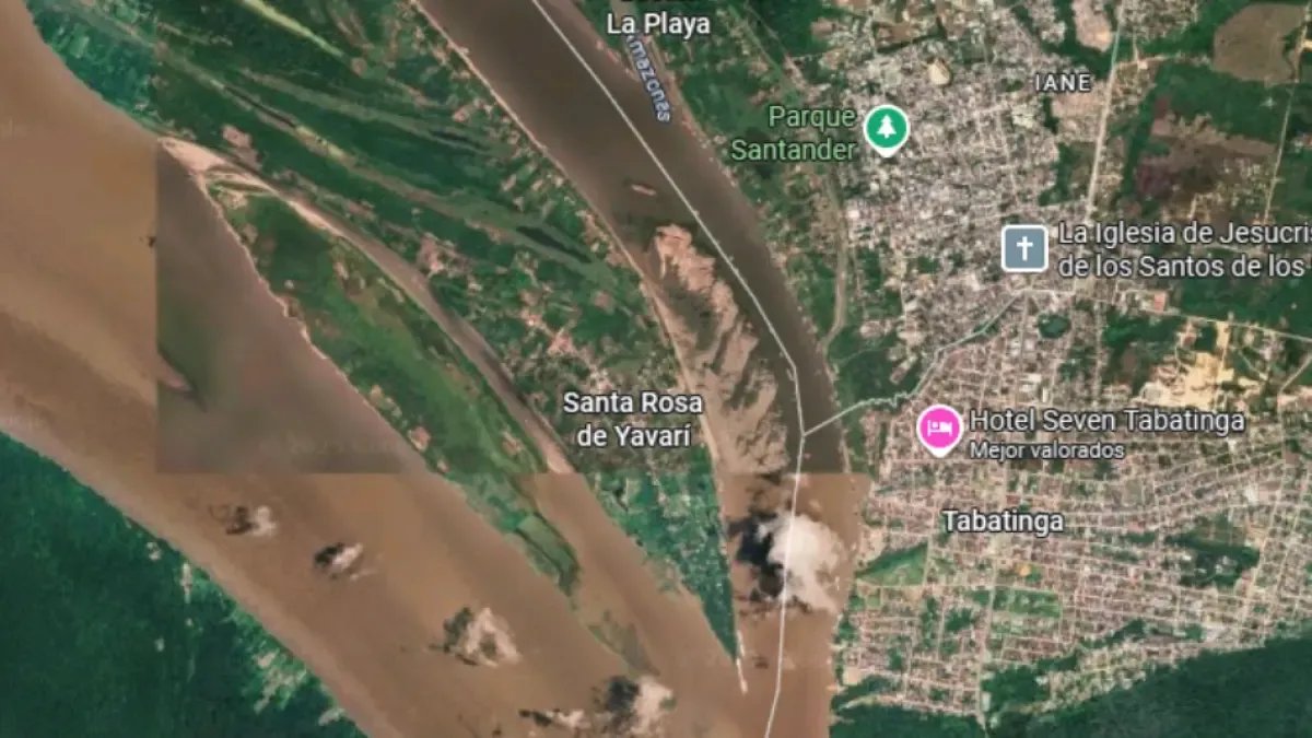 ¿Dónde queda santa rosa, la isla limítrofe con leticia que provoca tensión con perú?