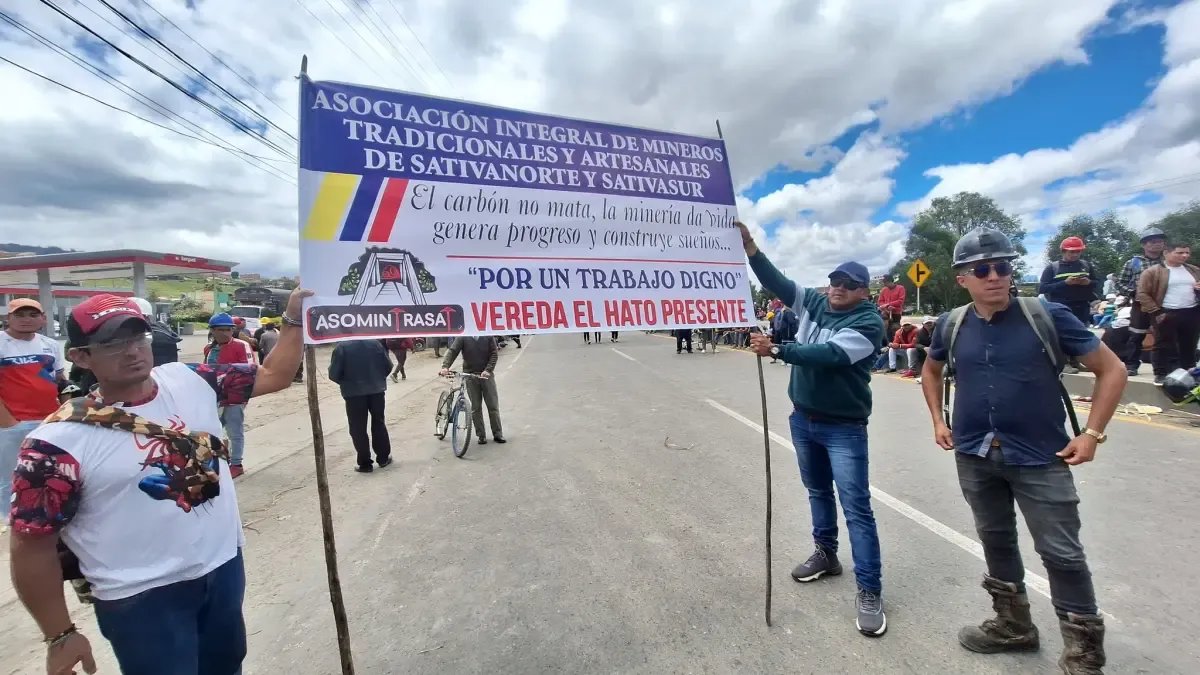 Paro Minero en Boyacá deja un Fallecido Tras Imposibilidad de Atención Médica Oportuna Debido A Los Bloqueos