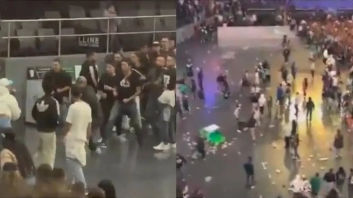 Riña Entre Hinchas de Distintos Equipos de Fútbol Causa Pánico Entre Asistentes A Concert de Damas gratis