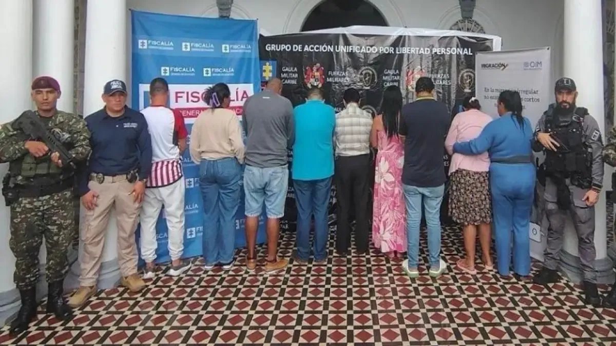 Operaban en Atlánnico, Antioquia y César