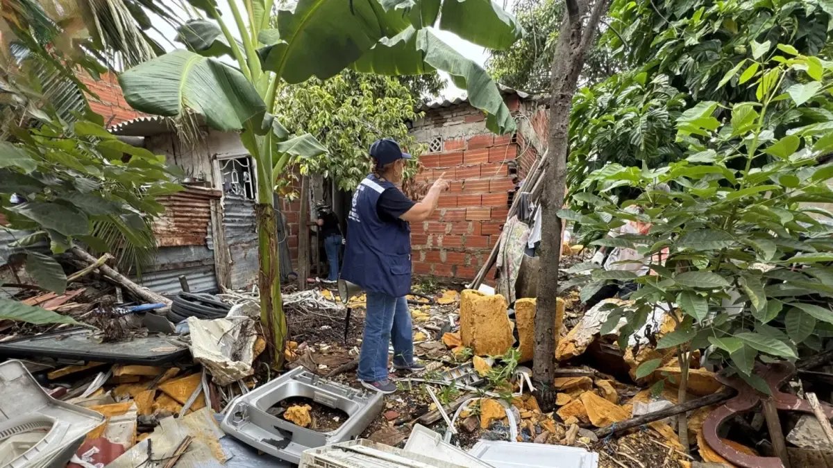 retiraron 400 m³ de residuos que ponía en riesgo una comunidad y contaminaban en época de lluvias