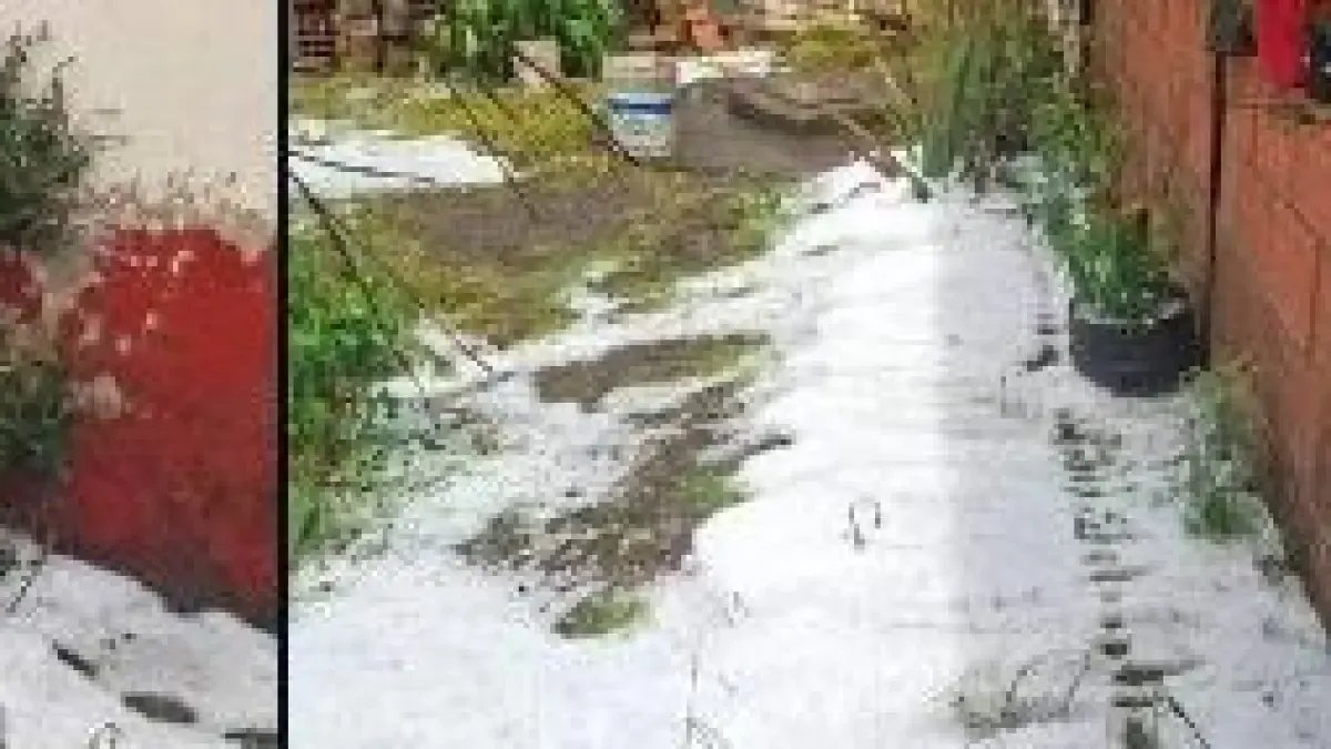 Reportan una Fuerte Granizada en Tuta, Boyacá, Este 7 de Agosto; este se sabe