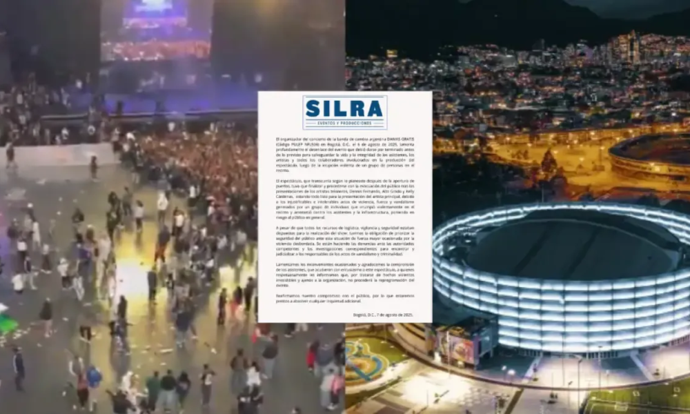 Empresa Promotora del Concierto de Damas gratis Anuncia Cancelación Total y Da Nuevo Detless de perturbaciones en el Movistar Arena de Bogotá