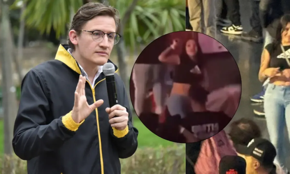 Alcaldía de Bogotá Señaló Qué Viene para la Mujer que Fue Grabada Con Un Cuchillo en Inicio de Desmanes en Concierto de Damas Gatis el Movistar Arena