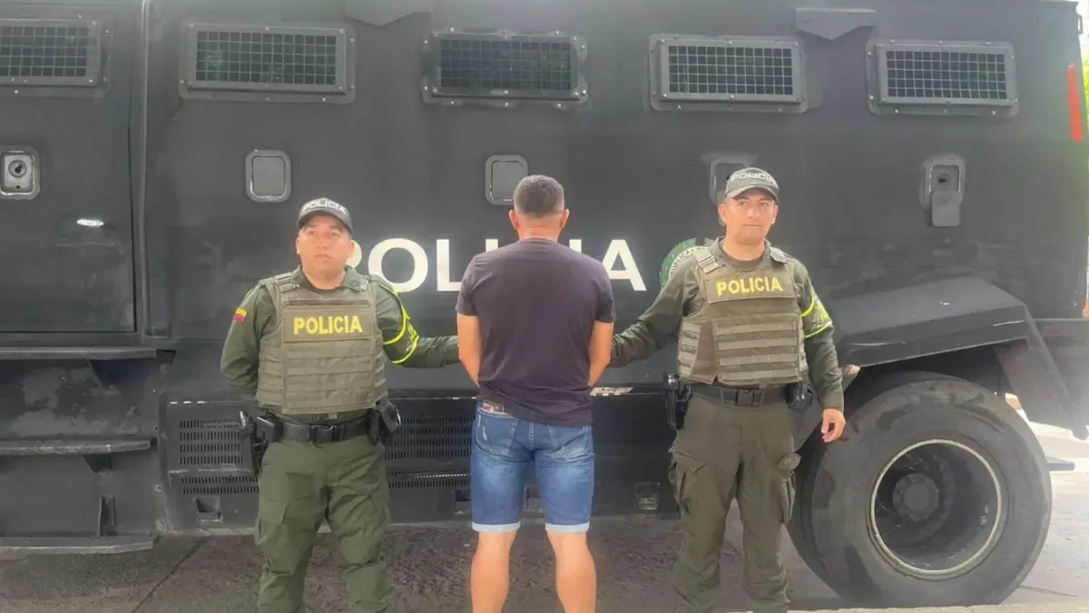 la captura se dio en un puesto de control