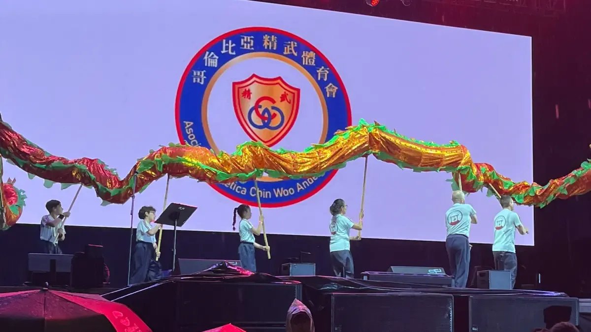 La Noche China en el Festival de Verano en Bogotá