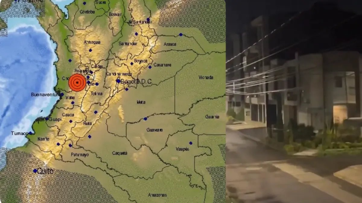Videos Del Fuerte Sismo de 4,9 en Cali y Eje Cafetero