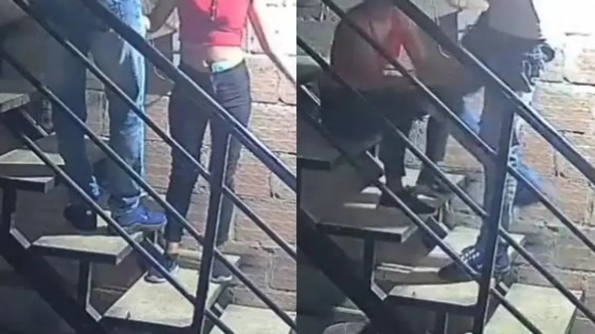 víctima se ópodría a irse con él