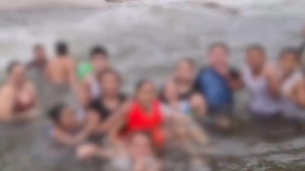La Última Foto que se Tomaron Las Cinco Personas que Murieron Tras ser Arrastradas por la Criate de un río en Norte de Santander
